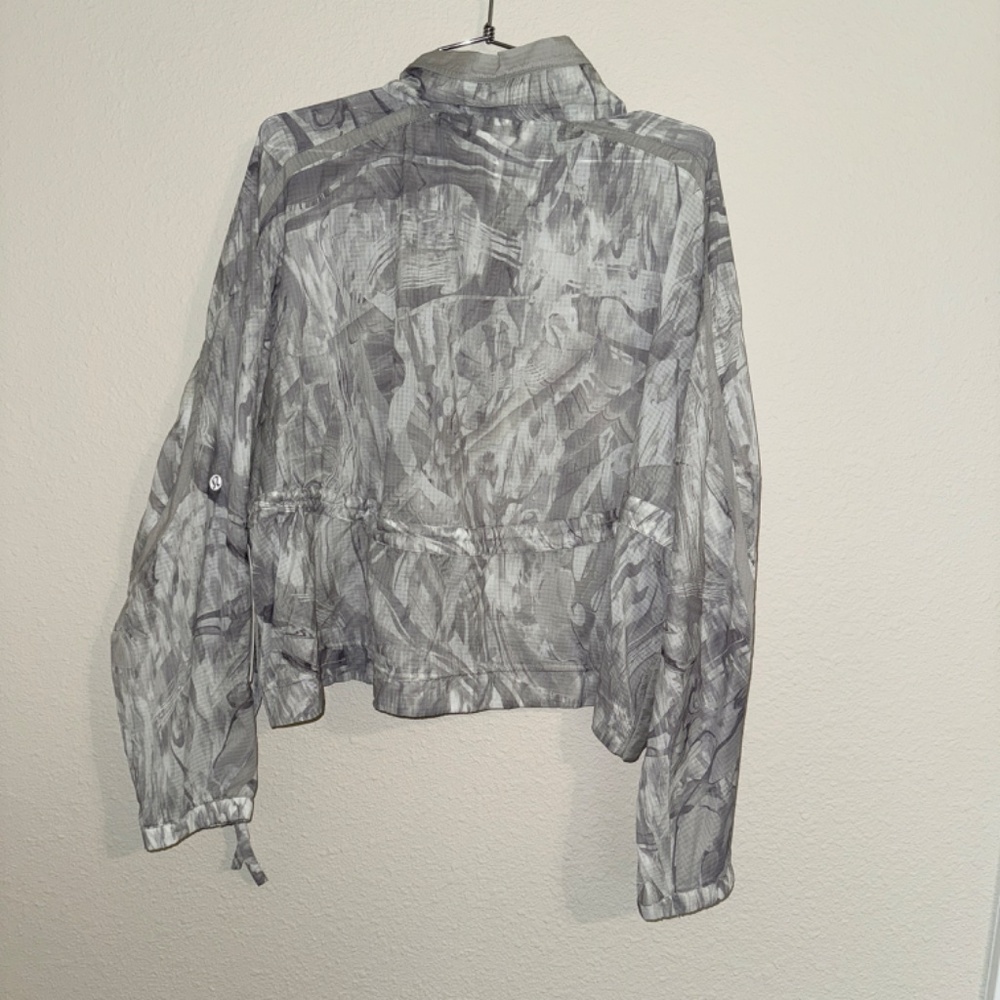 lightweight woven side snap anorak - Picture 6 of 7